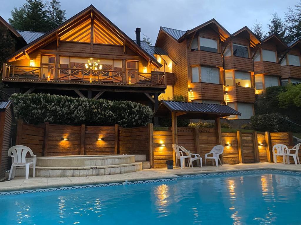 Hosteria Puertas Del Sol Villa La Angostura Exterior foto